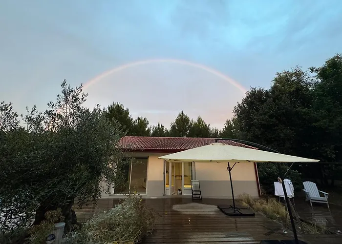 Dependance Avec Piscine Et Partages - 130 M منزل للإقامة *